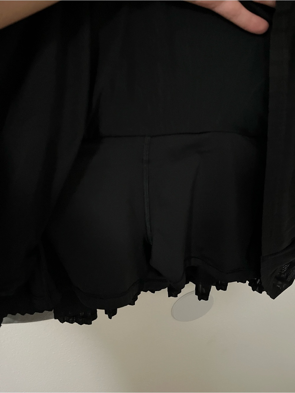 ATHLETA SIZE M A-Game Mesh Skort Pleated Skirt - Picture 7 of 15